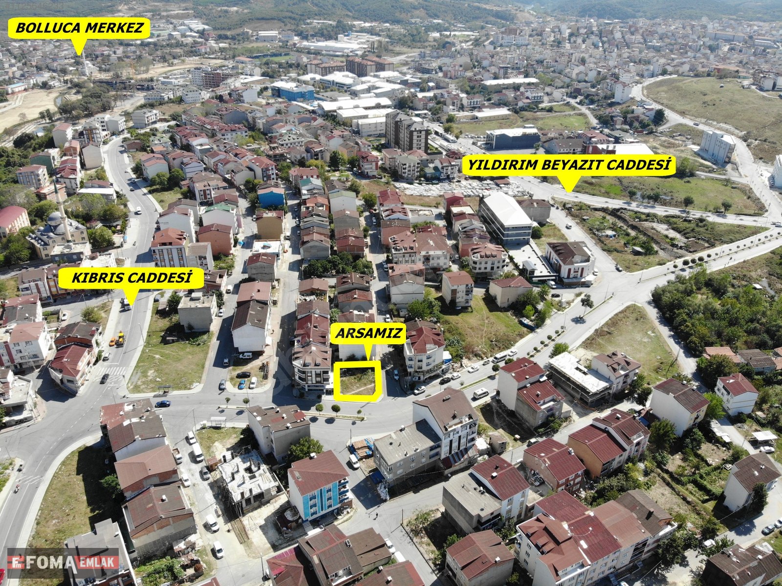 A.KÖY BOLLUCA CADDEYE CEPHE 291 METRE KÖŞEBA…